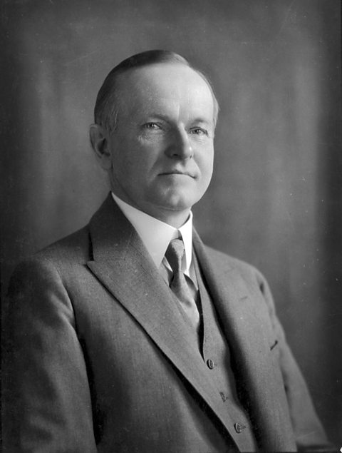 President Calvin Coolidge.