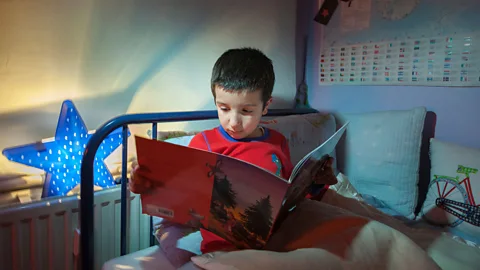 Alamy The reading gap is smaller among children from more educated households, which provide home instruction and likely value reading and writing more highly (Credit: Alamy)