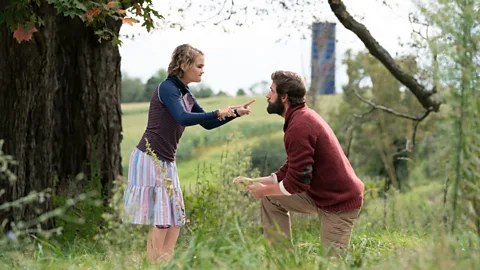 Alamy The decision to cast a deaf actress, Millicent Simmonds (left), in a key lead role in last year’s hit horror film A Quiet Place was much-lauded (Credit: Alamy)