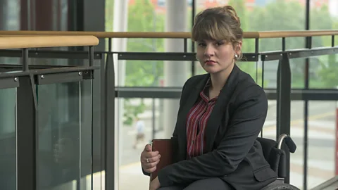 Channel 4 Ruth Madeley is one of Britain’s most high-profile disabled actors – her recent roles include playing a lawyer in TV drama The Accident (Credit: Channel 4)