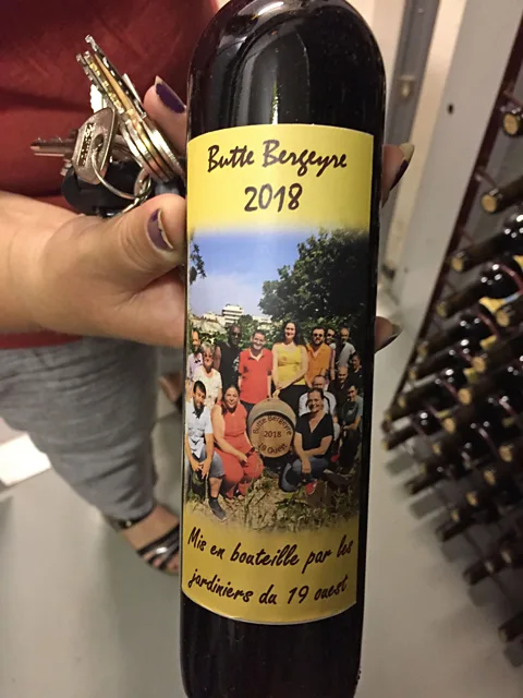 Addison Nugent The only way to get your hands on a bottle of the Butte Bergeyre's wine is to be in Paris during the autumn auction (Credit: Addison Nugent)