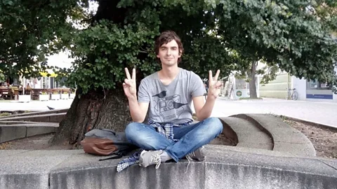 Matt Franzetti Put off by the idea of crafting and selling one’s identity online, Matt Franzetti has never used a dating app (Credit: Matt Franzetti)