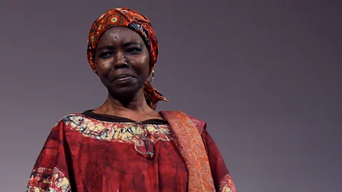 Fethi Belaid/AFP via Getty Images When Kaddu Beykat was released in 1975, Safi Faye (pictured in 2015) was the first sub-Saharan African woman to direct a commercially distributed feature film