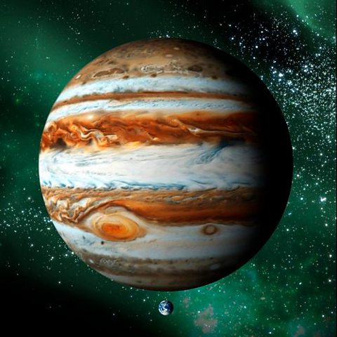 Planet Jupiter.