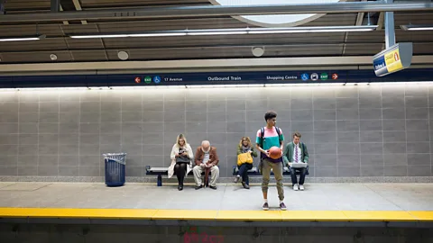 Alamy Waiting without any indication of how long this dead time might be can be extremely frustrating so designers have sought ways of adding value to this time (Credit: Alamy)