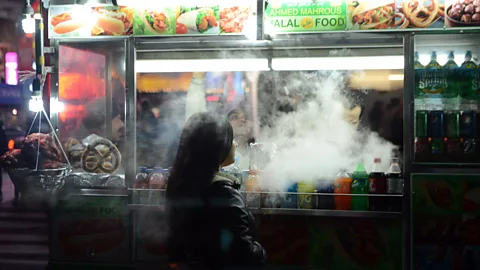 Getty Images Food stalls are the most obvious example of the labour illusion at work, but websites can also take advantage of it to make users value their services more (Credit: Getty Images)