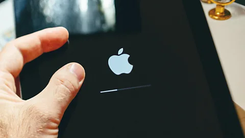 Alamy A progress bar on an Apple iPad (Credit: Alamy)