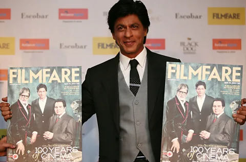 Milind Shelte/The India Today Group via Getty Images Shah Rukh Khan has won 15 Filmfare (India's Oscars) awards (credit: Milind Shelte/The India Today Group via Getty Images)