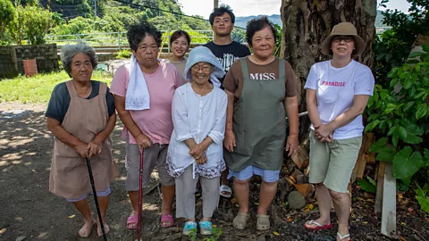 Jamie Lafferty Today, only a few elderly residents still know how to harvest cycads safely (Credit: Jamie Lafferty)