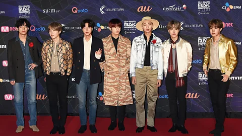 Getty Images K-pop boy band BTS ranked 43rd in the 2019 Forbes Celebrity 100 list of the world’s top-earning celebrities (Credit: Getty Images)