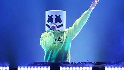 Getty Images In January 2019, Marshmello played an in-game concert within Fortnite Battle Royale (Credit: Getty Images)