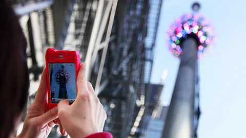 Mario Tama/Getty Images A Victorian invention inspired Times Square’s New Year’s Eve ball drop (Credit: Mario Tama/Getty Images)