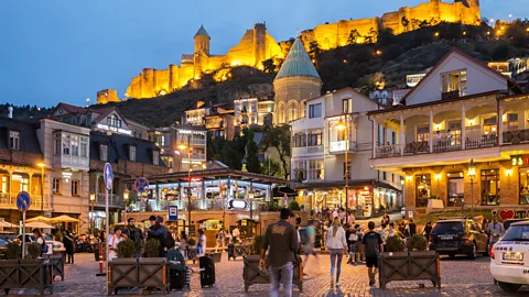 Yulia Babkina/Alamy Georgia is seeing its visitor numbers boom, with half of all trips to Tbilisi (Credit: Yulia Babkina/Alamy)