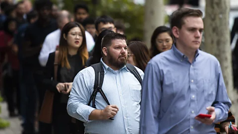 Getty Images ‘Job security councils’ help workers reskill, unlearn obsolete knowledge and overcome industry-specific challenges for those seeking a change (Credit: Getty Images)