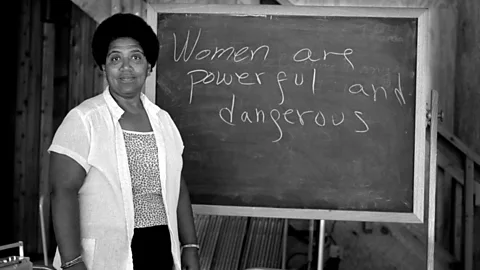 Getty Images Author Audre Lorde described herself as a ‘black, lesbian, mother, warrior, poet’ (Credit: Getty Images)