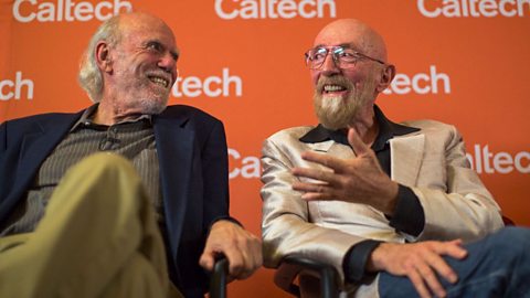 Barry Barish and Kip Thorne