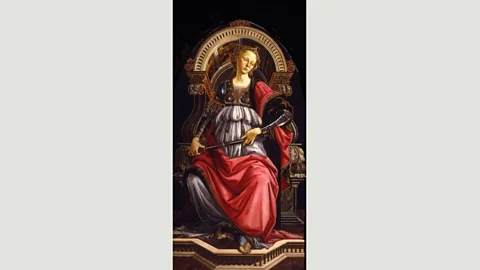 Wikimedia Wearing armour and holding a ruler’s sceptre, Botticelli’s Fortitude (1470) alludes to strength and perseverance in the pursuit of good (Credit: Wikimedia)