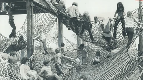 Getty Images Ontario Place was a large amusement park in Canada, seen here in 1973 (Credit: Getty Images)