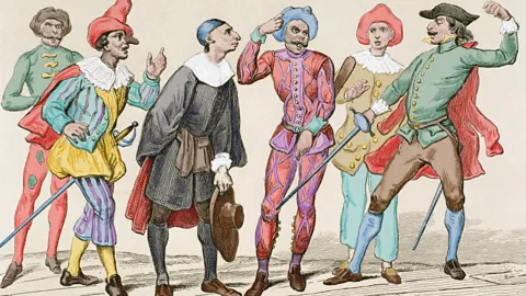 Alamy The uproarious tradition of slapstick comedy stretches back to the 16th Century and Italy’s Commedia dell’arte (Credit: Alamy)