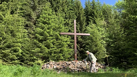 Eliot Stein The 8.5km Jáchymov Hell trail honours those who lost their lives imprisoned in the town's Soviet concentration camp (Credit: Eliot Stein)