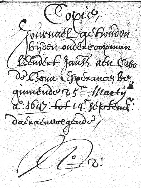 Bruno Werz The ship’s junior merchant, Leendert Jansz, kept a journal (Credit: Bruno Werz)