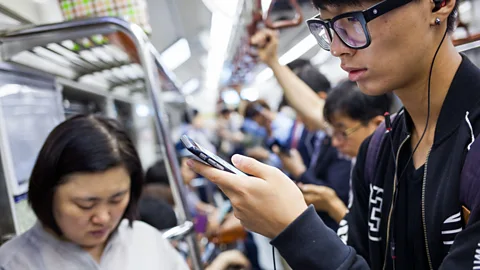 Getty Images Young Koreans are looking to democratise social spaces (credit: Getty Images)