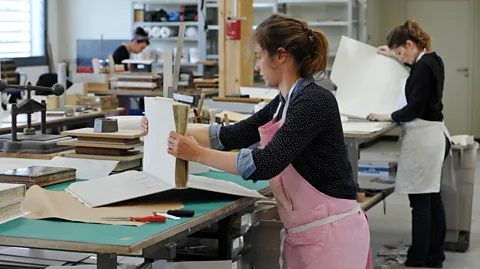 Getty Images The smell of something like an old book is part of our "intangible heritage", but is largely not protected (Credit: Getty Images)