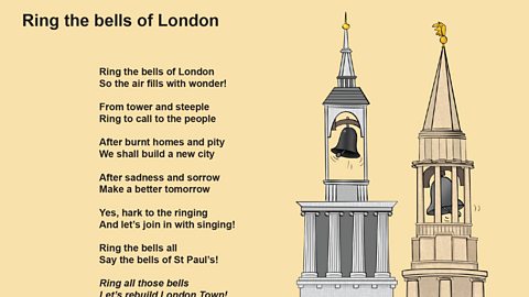 Ring the bells of London lyrics (pdf)