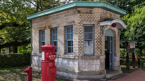 Getty Images The abundance of small neighbourhood police stations, called kōban, mean help is never far away (Credit: Getty Images)