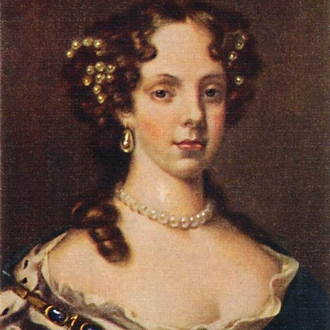 Portrait of Catherine of Braganza.