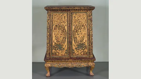 British Library Board Chests like this were used to store manuscripts in temple libraries (Credit: British Library Board)