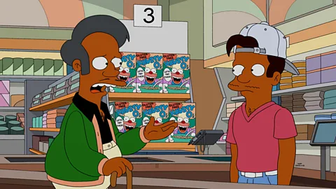 Alamy 2017 documentary The Problem With Apu focussed on the Simpsons character Apu as a stereotypical portrayal of south Asians – including his voice (Credit: Alamy)