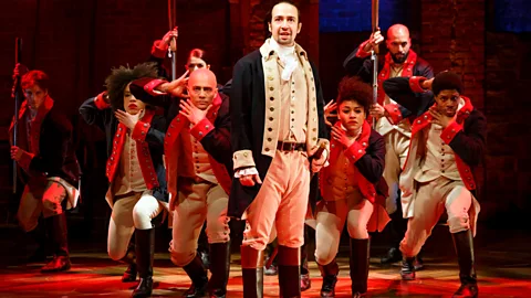 Alamy On stage, the mega-hit musical Hamilton has offered a dazzling example of how to reconfigure a historical narrative with racial diversity (Credit: Alamy)