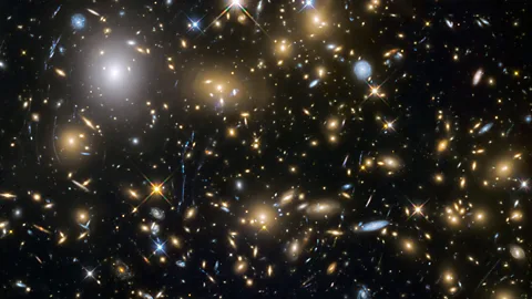 Nasa/ESA Theoretical physicists are increasingly finding that inflation theory fails to account for the spread of matter and energy observed in the Universe (Credit: Nasa/ESA)