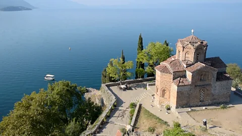 Martina Žoldoš A secret at the bottom of Europe's oldest lake (Credit: Martina Žoldoš)