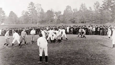 Getty Images Employers eventually discovered that a full Saturday and Sunday break reduced absenteeism and improved efficiency (Credit: Getty Images)