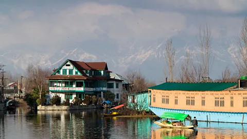 Alamy The Mughal rulers of India used Kashmir – and Dal Lake, pictured – as their summer resort (Credit: Alamy)