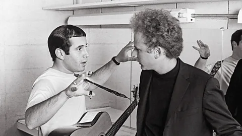 Alamy Simon and Garfunkel parted ways after they played the final date of their Bridge Over Troubled Water tour (Credit: Alamy)