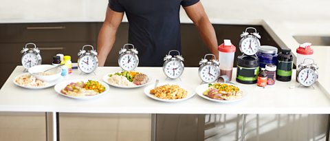 A fitness time table for diet