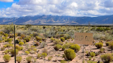 Lena Marie Bethell/Getty Images The first atomic bomb was tested on 16 July 1945 at Trinity Site in New Mexico as part of the Manhattan Project (Credit: Lena Marie Bethell/Getty Images)