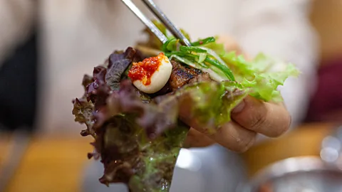 Ben McKechnie The restaurant's lightly seared and perfectly pink short ribs has remained consistent for decades (Credit: Ben McKechnie)