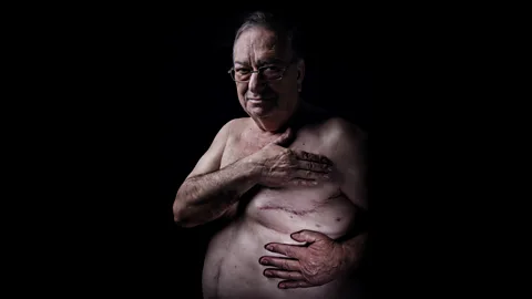 Fabrizio Villa/Getty Images A growing number of campaigns are now trying to raise awareness of the need for breast cancer prevention among men (Credit: Fabrizio Villa/Getty Images)