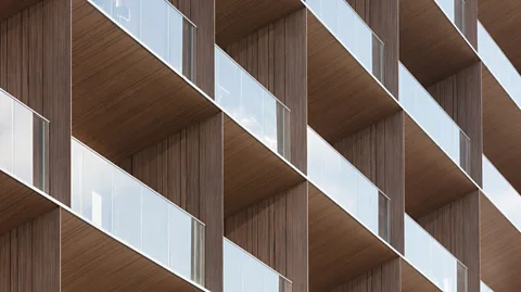 A2M Architects Depending on where they are in the world, buildings can be adapted to make use of the precise angle of the sun in the winter sky (Credit: A2M Architects)