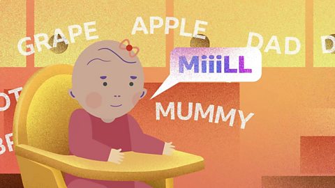 How little ones learn words from repetition