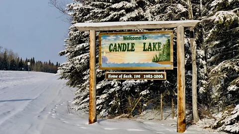 Ryan McDonald During winter, Candle Lake freezes over and turns into a barren ice field (Credit: Ryan McDonald)