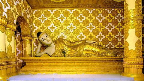 The reclining Buddha