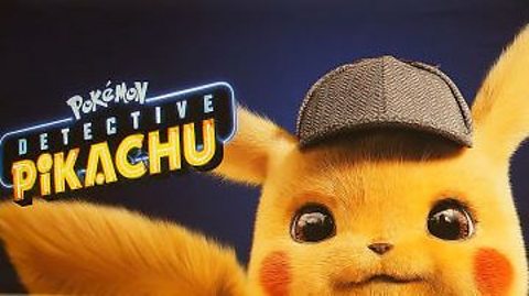 Detective pikachu poster.