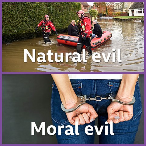 Natural evil and moral evil