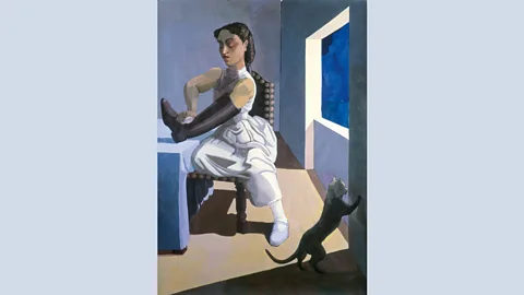 Paula Rego and Marlborough, New York and London Rego’s painting The Policeman’s Daughter (1987) shows a woman angrily polishing a boot; it was part of a series exploring dysfunctional family relationships