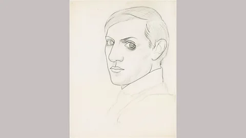 RMN-Grand Palais, Musée National Picasso / Mathieu Rabeau/ Succession /DACS A self-portrait (1918) in pencil and charcoal is among the exhibits included in Picasso and Paper at London’s Royal Academy